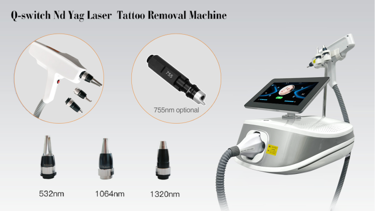 N02 Q Switch Nd Yag Laser Machine